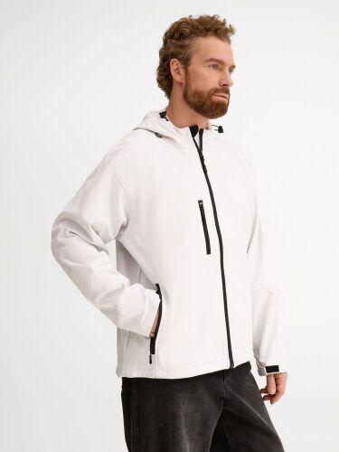 Куртка мужская с капюшоном Replay Men 340 белая, размер XL 3