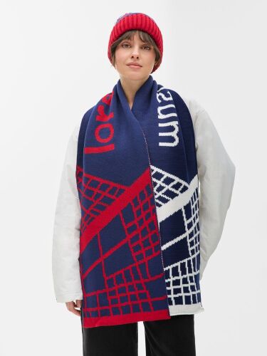 Шарф Joyful Grand Max на заказ, XL, акрил 5