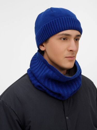 Шапка ComFleece, темно-синяя (кобальт) 7 Шапка ComFleece, темно-синяя (кобальт) 7