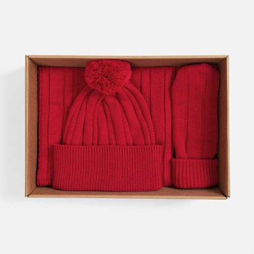 Набор Knit Beat, красный 2