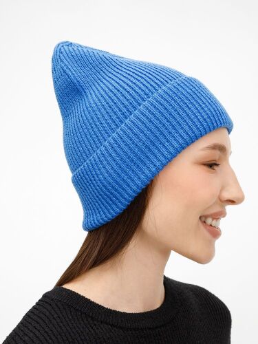 Шапка Nobilis Mono, синяя (аква) 5