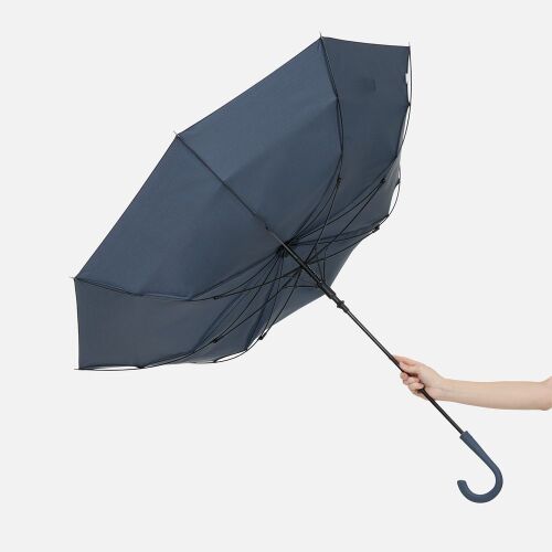 Зонт-трость Nimbrella, темно-синий 5