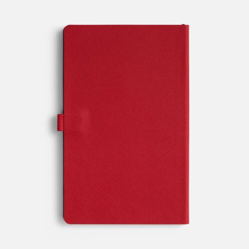 Ежедневник Lungo, недатированный, красный 2