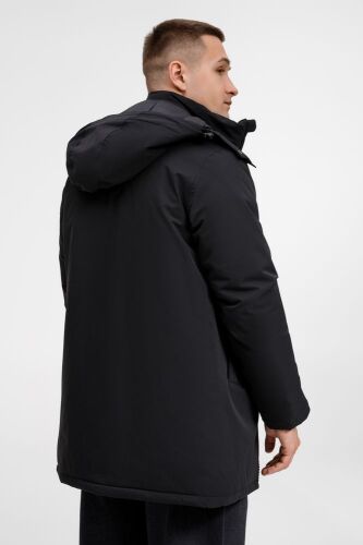 Куртка-парка унисекс Sfera, черная, размер 4XL 1 Куртка-парка унисекс Sfera, черная, размер 4XL 1