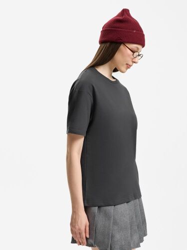 Футболка унисекс Durington, темно-серая (графит), размер 3XL/4XL 4