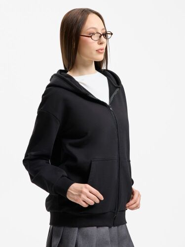 Толстовка унисекс оверсайз Sartoro, черная, размер XL/XXL 7