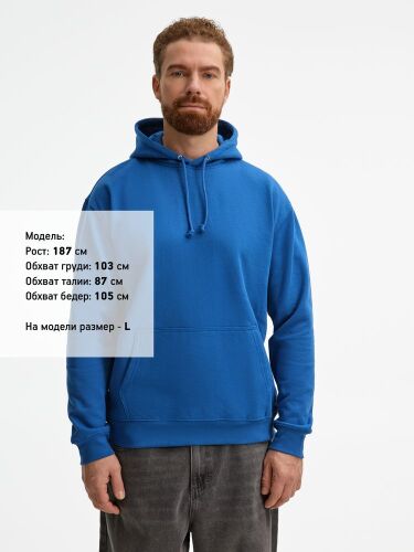 Худи унисекс Condor, ярко-синее, размер M 4