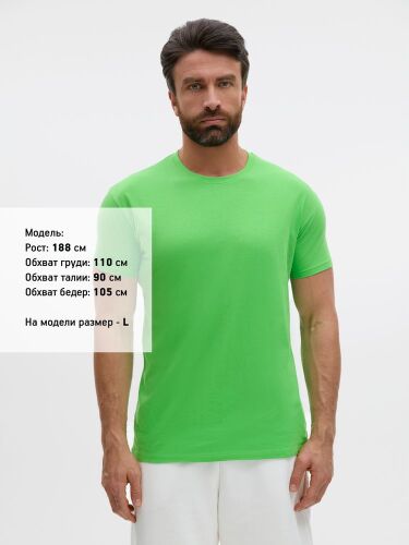Футболка Regent 150 зеленый лайм, размер XXL 4