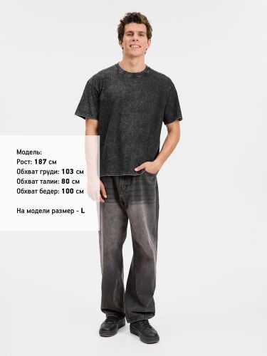 Футболка унисекс Berwi, черная, размер M 3
