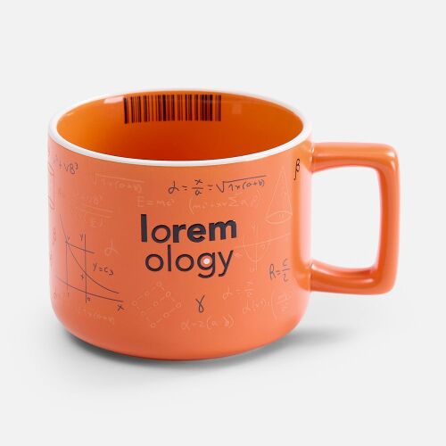 Чашка Fusion, ver.2, оранжевая 5