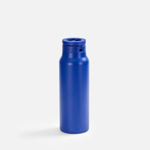 Термобутылка Magnus с магнитным держателем для телефона, синяя 2