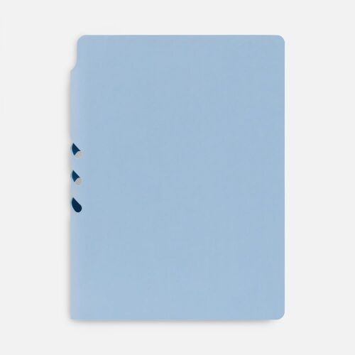 Ежедневник Flexpen Shall, недатированный, голубой 1