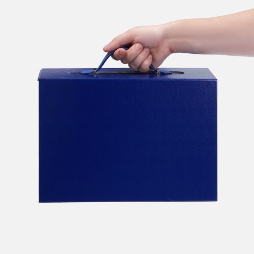 Коробка складная Holdfold, M, синяя 5