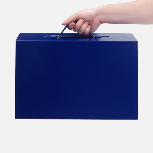 Коробка складная Holdfold, L, синяя 5