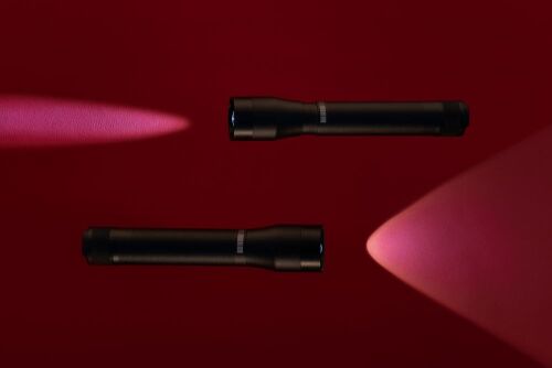 Фонарь с фокусировкой луча Skyddas, черный 4