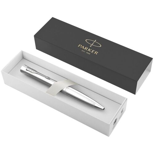 Ручка шариковая Parker Urban Twist Metro Metallic CT, серебриста 3