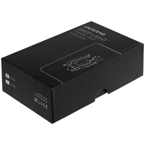 Внешний SSD диск Drop Light, с подсветкой гравировки, 256 Гб 5