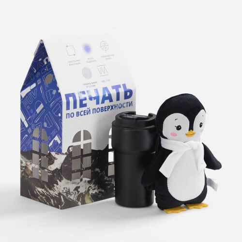 Коробка «Домик», L, с печатью на заказ 2