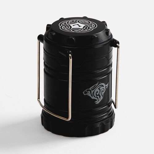 Кемпинговый фонарь с имитацией пламени Lindau Flame, черный 6