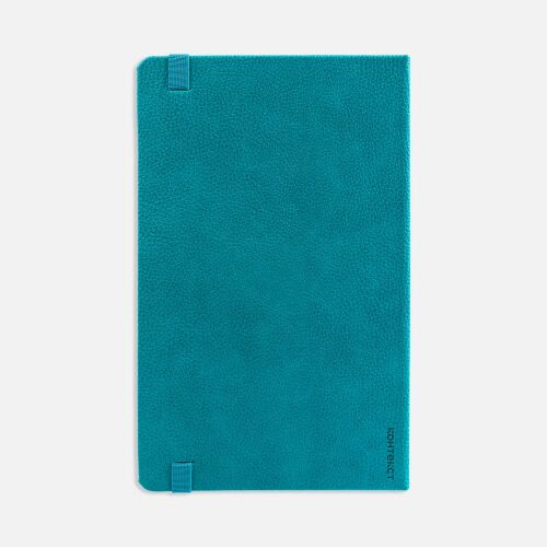 Ежедневник Nova Round, недатированный, бирюзовый 4