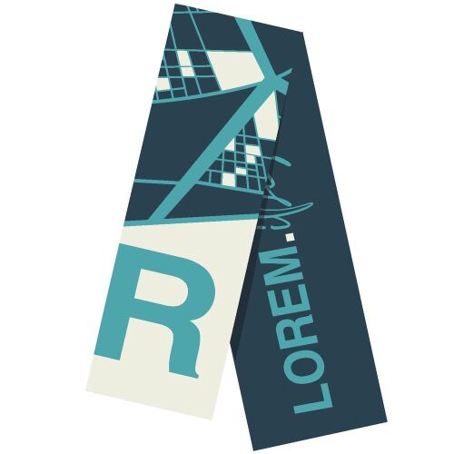 Шарф на заказ Tricksy Classic Fint, M, акрил 1