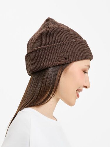 Шапка Ribelle, коричневый меланж 5