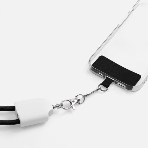 Кабель-ланьярд energyFlex Pro, черный 3