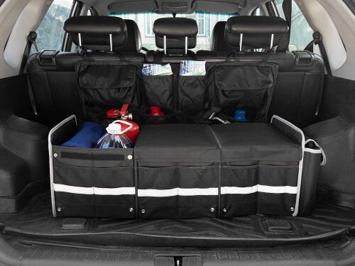 Органайзер в багажник с сумкой-холодильником Arranger, черный с  3