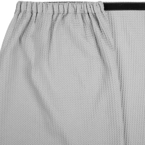 Килт вафельный мужской Onsen, светло-серый, единый размер 3