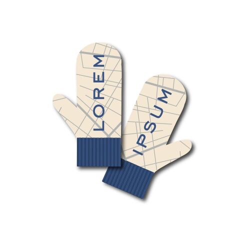 Варежки на заказ Mani, акрил, размер M 1