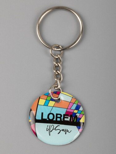 Брелок с полимерным покрытием Harz на заказ 4