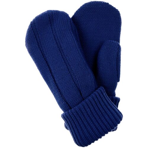 Варежки Knit Beat, темно-синие, размер S/M 2 Варежки Knit Beat, темно-синие, размер S/M 2