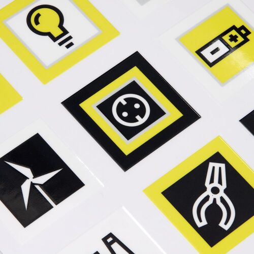 Стикерпак UV-DTF Industry, энергетика 2