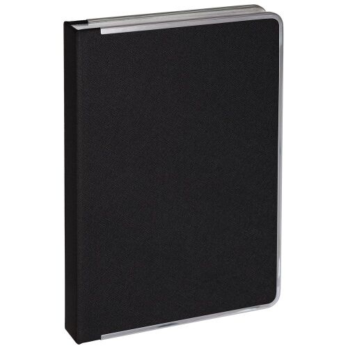Ежедневник Frame Metal, недатированный, черный 2