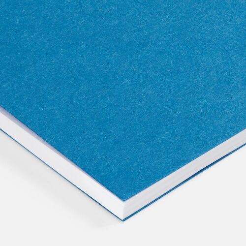 Блокнот Salvador в клетку, синий ver.2 3