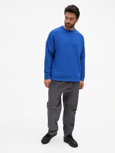 Свитшот унисекс S2, синий, размер M/L 4