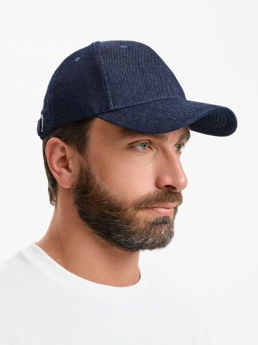 Бейсболка Denimate, темно-синяя 3