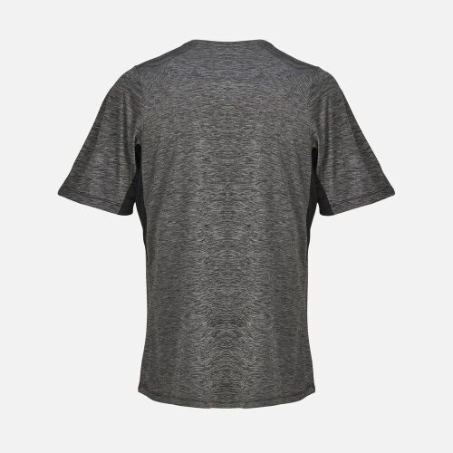 Футболка спортивная унисекс Storm, черный меланж, размер XS 2