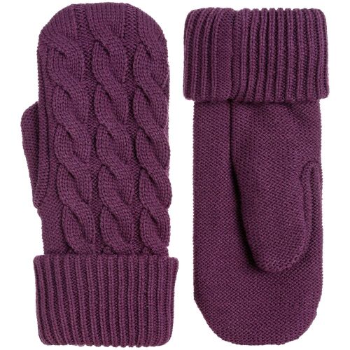 Варежки Heat Trick, баклажановые, размер L/XL 2