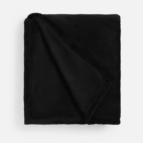 Плед Plush, черный 1