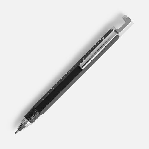 Ручка шариковая Numeric, мультиинструмент, черная 2