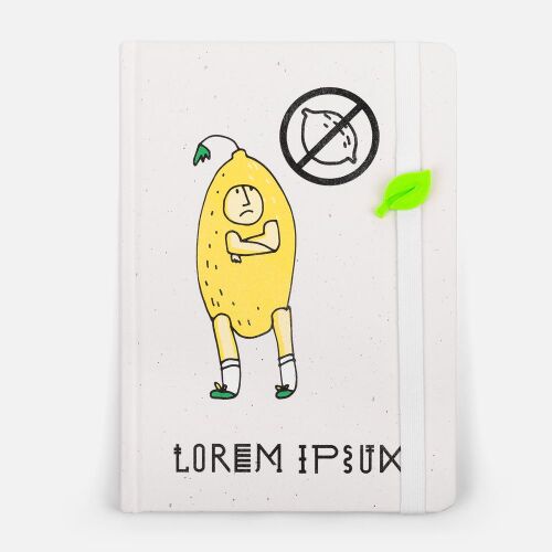 Шильдик на резинку Impreso, 3D-печать на заказ, листик 3