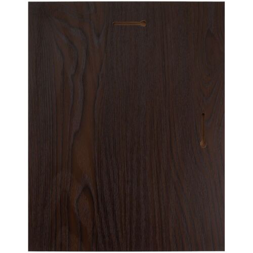 Плакетка Plaque XL, венге с золотистой пластиной 3