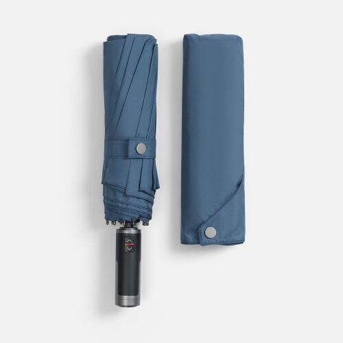 Зонт складной Regenfall, темно-синий 2