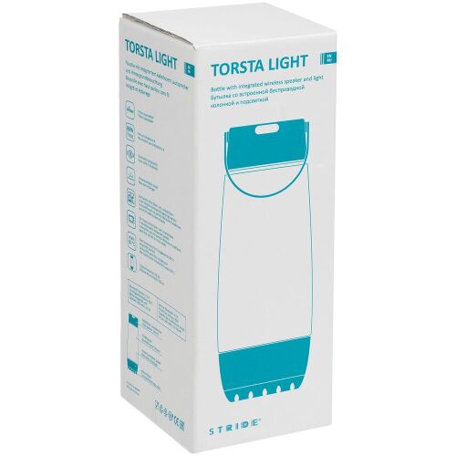 Бутылка для воды Torsta Light с колонкой и светильником, серая 7 Бутылка для воды Torsta Light с колонкой и светильником, серая 7
