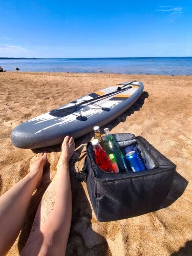 Органайзер в багажник с сумкой-холодильником Arranger, черный с  7