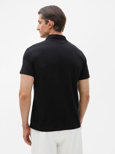 Рубашка поло мужская Prescott men 170 черная, размер XL 6