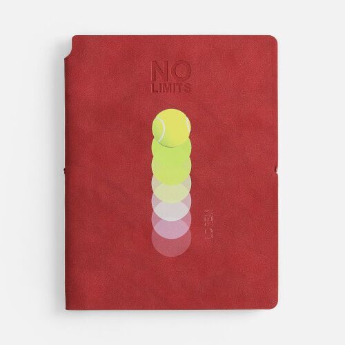 Ежедневник Kuka, недатированный, ver.2, красный 6