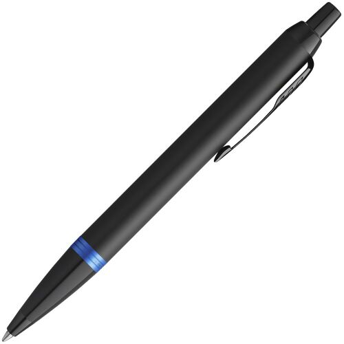 Ручка шариковая Parker IM Professionals Marine Blue BT, черная с 2