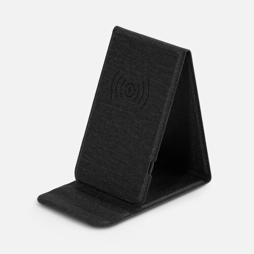 Подставка для смартфона с беспроводной зарядкой Kickstand, серая 1 Подставка для смартфона с беспроводной зарядкой Kickstand, серая 1